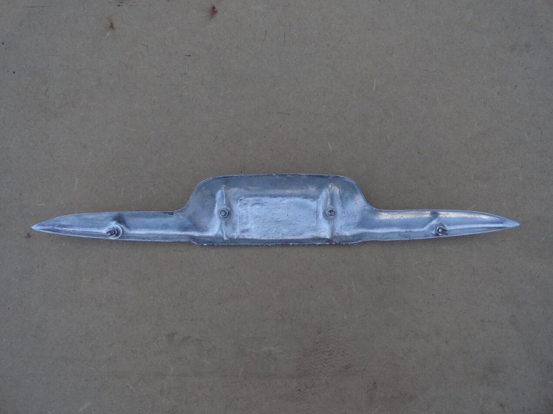 Emblema Bico Capô Dianteiro Chevrolet Brasil 1958 a 1963 Cromado - Imagem 6