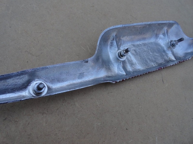 Emblema Bico Capô Dianteiro Chevrolet Brasil 1958 a 1963 Cromado - Imagem 7