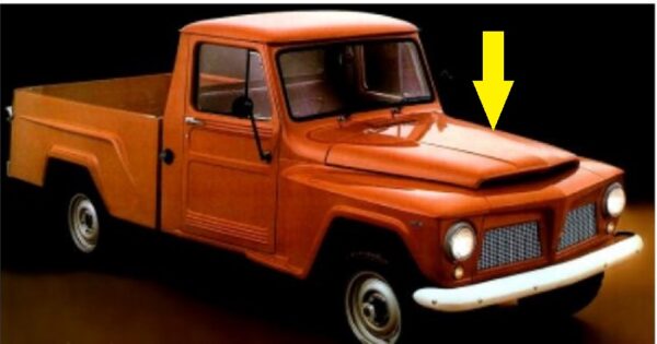 Capô Dianteiro Rural e F-75 Original Usado - Imagem 9