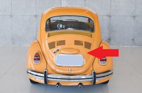 Tampa Motor Capô Traseiro Fusca 1500 1600 73 em Diante - Imagem 10