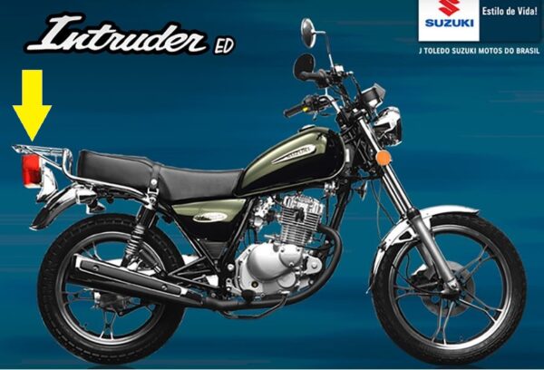 Lanterna Traseira Suzuki Intuder Original Japonesa Usada - Imagem 7