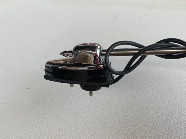 Antena Vw Kombi Corujinha Clipper Motoradio Antiga Original Cromada - Imagem 6