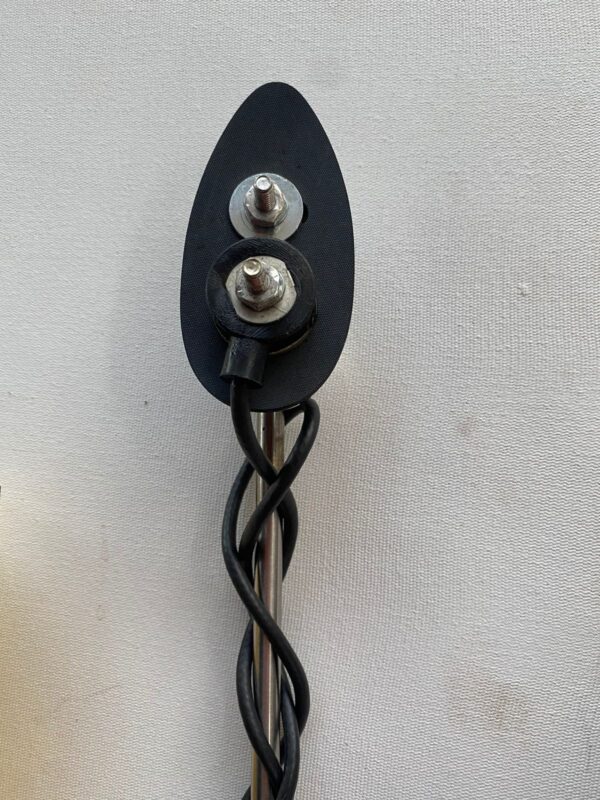Antena Vw Kombi Corujinha Clipper Motoradio Antiga Original Cromada - Imagem 5