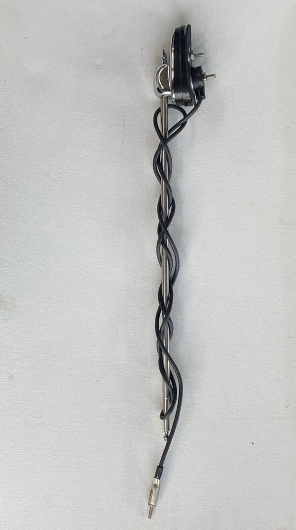 Antena Vw Kombi Corujinha Clipper Motoradio Antiga Original Cromada - Imagem 3