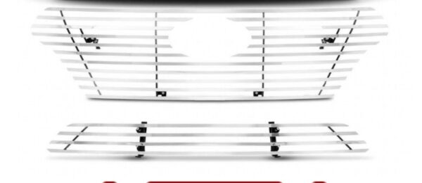 Sobregrade aço inox Flat 2 peças Creta 2017/for; 2288/1 - Imagem 3
