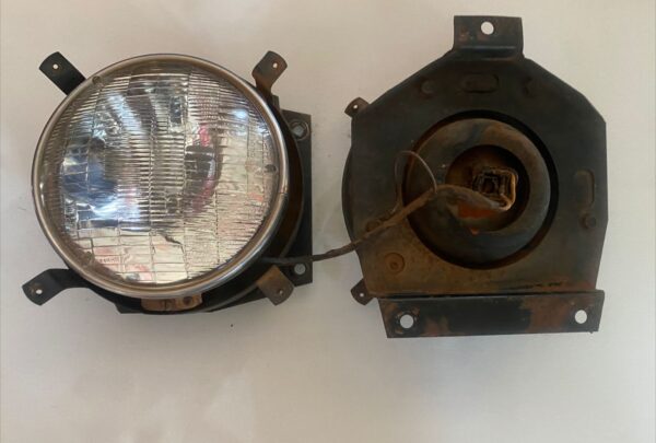 Par farol Original A10 C10 D10 C14 Veraneio conta com lente do farol Original De fabrica general electric - Imagem 4