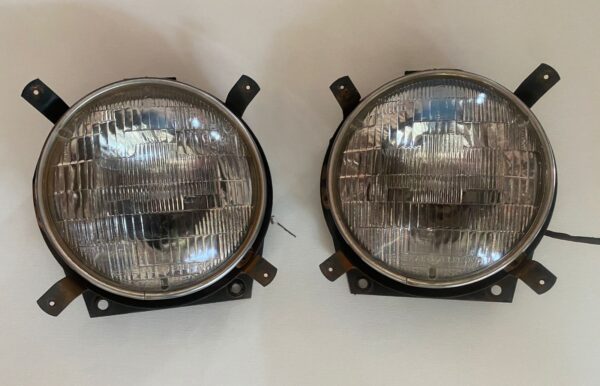 Par farol Original A10 C10 D10 C14 Veraneio conta com lente do farol Original De fabrica general electric