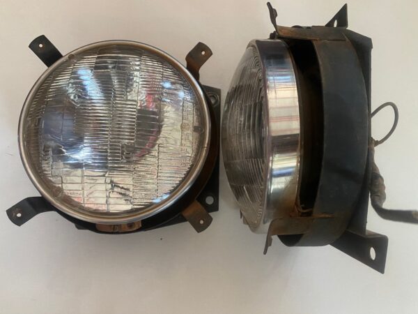 Par farol Original A10 C10 D10 C14 Veraneio conta com lente do farol Original De fabrica general electric - Imagem 6