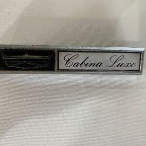 Emblema Ford F-100 Cabina Luxo até 1982 Original Usado