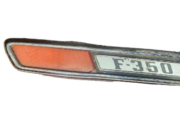 Emblema Esquerdo Capô F-350 72 à 79 Original Usado - Imagem 5