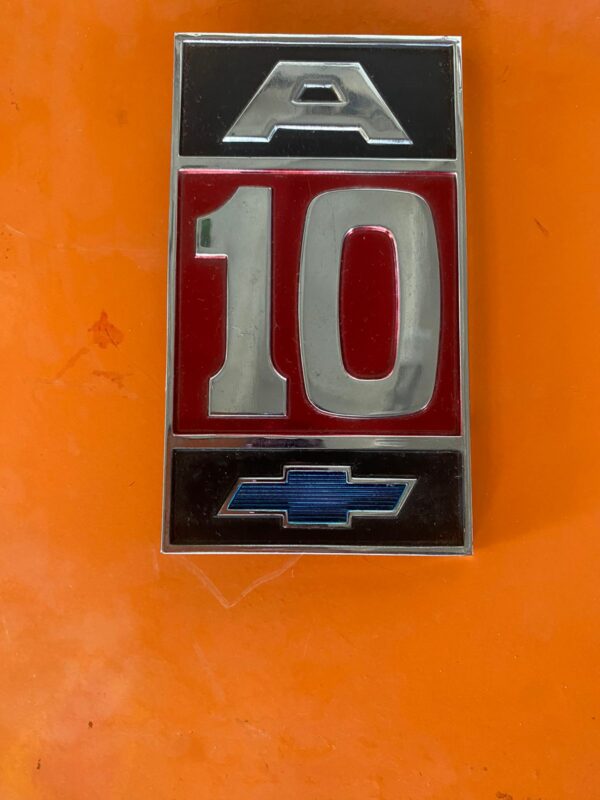 Emblema Lateral Chevrolet A-10 Original GM Novo - Imagem 4