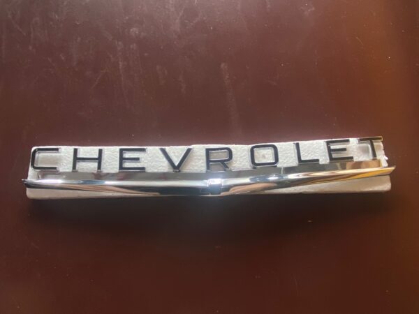 Emblema Chevrolet Bico Capô C-14 C-15 Novo - Imagem 4