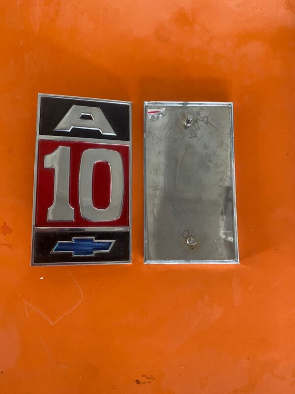 Emblema Lateral Chevrolet A-10 Original GM Novo - Imagem 10