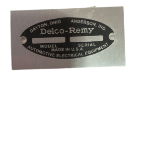 Plaqueta Gerador Delco-Remy 38 à 54