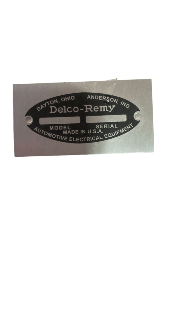 Plaqueta Gerador Delco-Remy 38 à 54