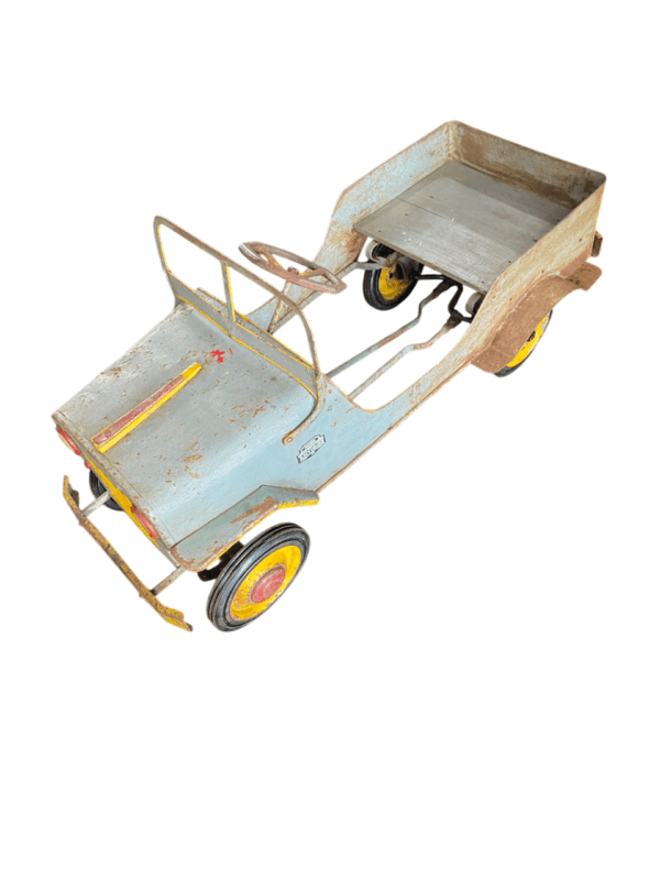 Jeep Pedal Antigo Raro Pintura Original Retrô (Usado - Imagem 2