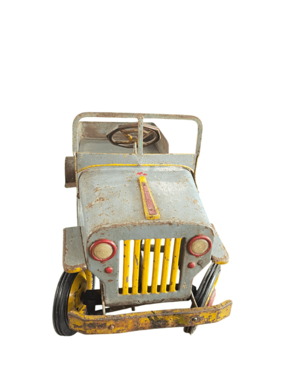 Jeep Pedal Antigo Raro Pintura Original Retrô (Usado